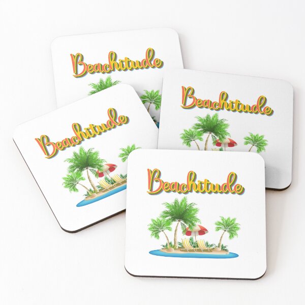 Item preview, Beachitude Beach Life Island Palm Trees designed and sold by ALittleOffShop.