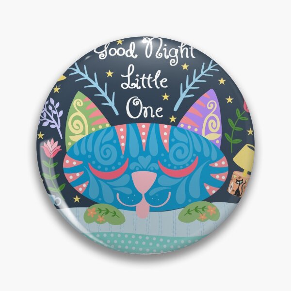 Item preview, Good Night Little One children's wall art design designed and sold by Dotblossom.