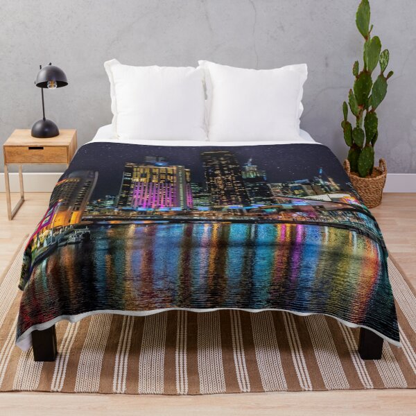 Item preview, Southbank Melbourne Nightscape designed and sold by JohnKarmouche.