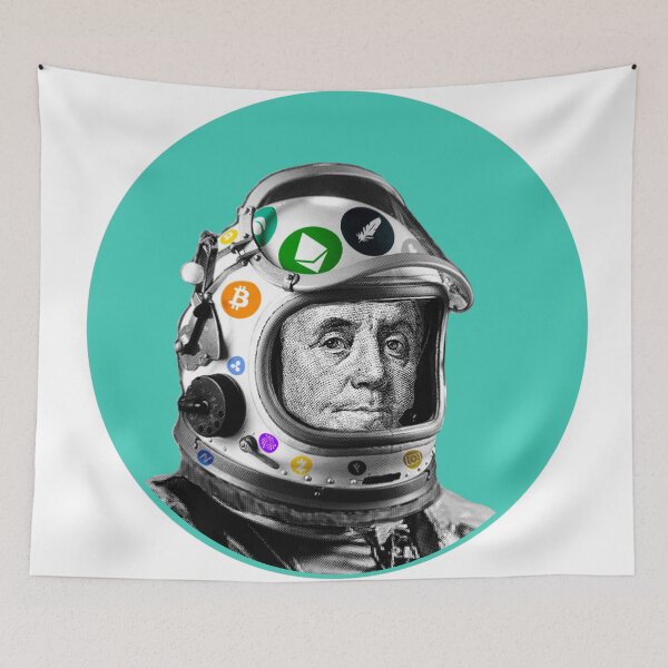 Item preview,  Crypto Benjamin | Cyber Space Astronaut Miner  designed and sold by spinolator.