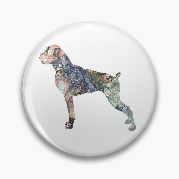 Item preview, Boxer, Boxer Dog, Boxer Dog Gifts, Boxer Dog Painting, Boxer Dog Print, Boxer Dog Art, Boxer Dog Decor, Boxer Dog Ornament, Boxer Dog Christmas Ornament, Custom Coasters By Hazel, designed and sold by Hazel Ryan Wagner.