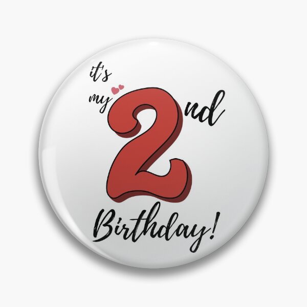 Item preview, It's My Second Birthday quote designed and sold by WayneTower.