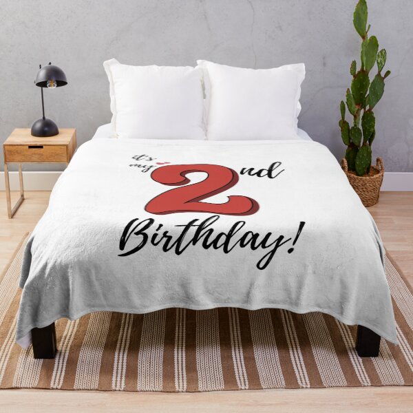 Item preview, It's My Second Birthday quote designed and sold by WayneTower.