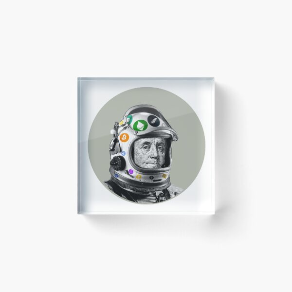 Item preview, Crypto Benjamin | Cyber Space Astronaut Miner  designed and sold by spinolator.