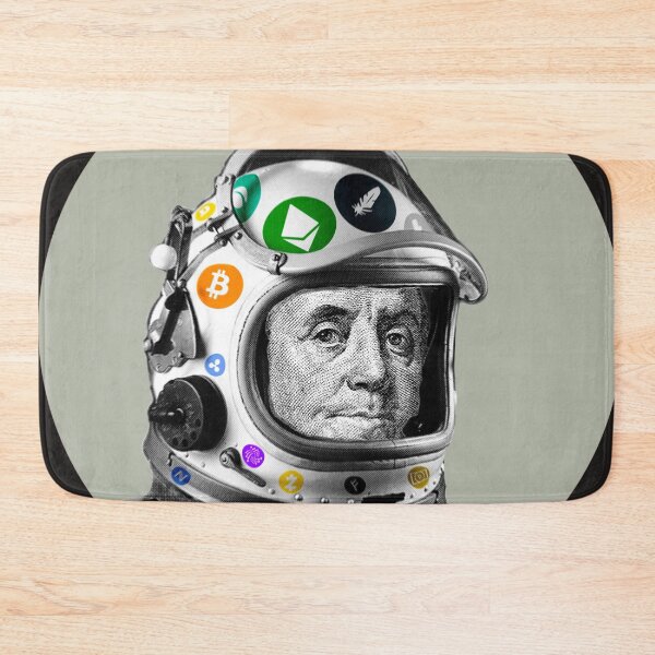 Item preview, Crypto Benjamin | Cyber Space Astronaut Miner  designed and sold by spinolator.
