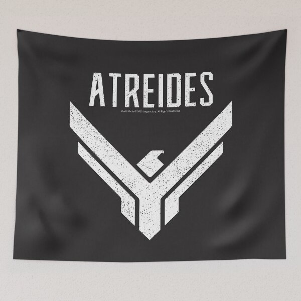 Item preview, Atreides House Distressed Art Design (white and black) - Dune (2021 film) designed and sold by GDCdesigns.