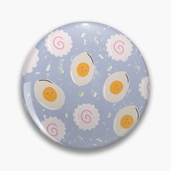 Item preview, Ramen Narutomaki and Eggs Crayon Pattern designed and sold by aaalou.