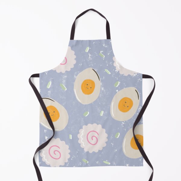 Item preview, Ramen Narutomaki and Eggs Crayon Pattern designed and sold by aaalou.