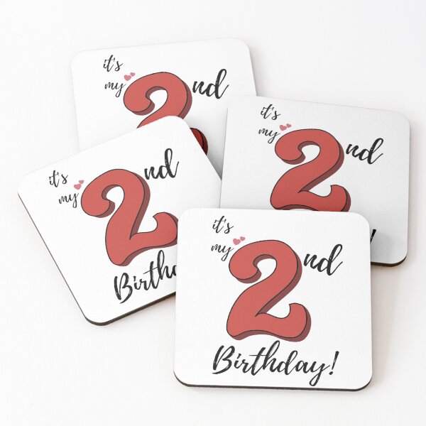Item preview, It's My Second Birthday quote designed and sold by WayneTower.