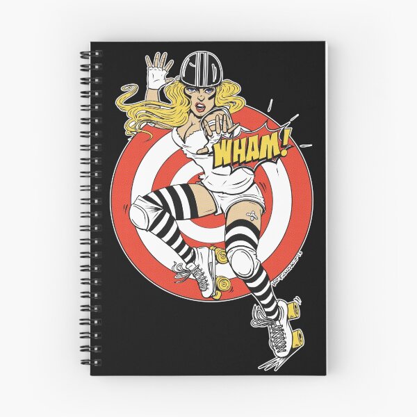 Item preview, WHAM! Roller Derby, Comic, pinup designed and sold by Isobel Von Finklestein.