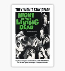 Night of the Living Dead Sticker