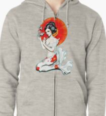Koi Zipped Hoodie