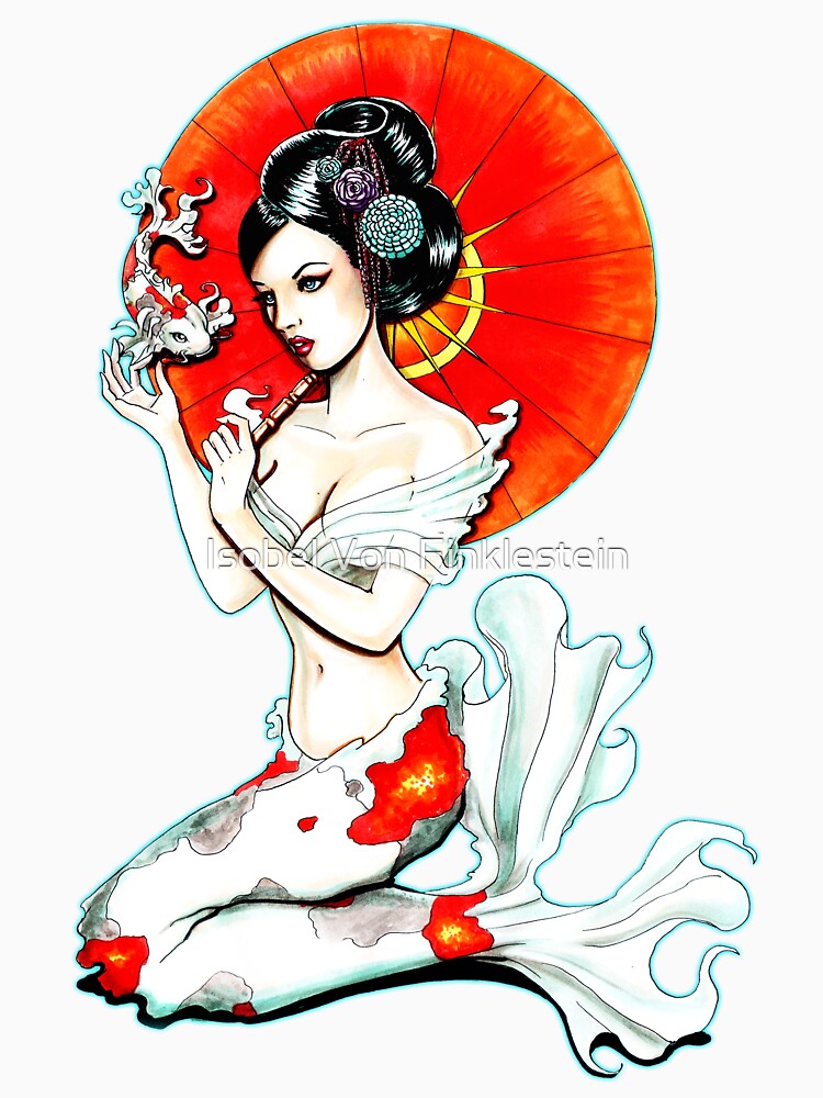 Thumbnail 7 of 7, Classic T-Shirt, Koi designed and sold by MissFinklestein.
