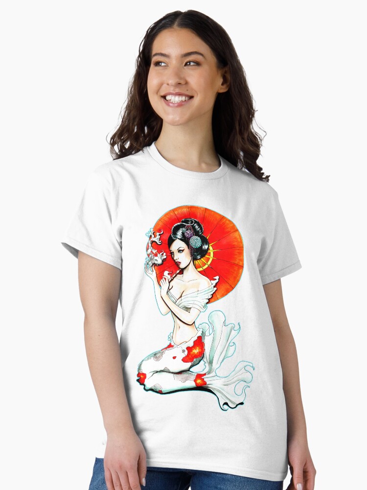 Thumbnail 1 of 7, Classic T-Shirt, Koi designed and sold by MissFinklestein.