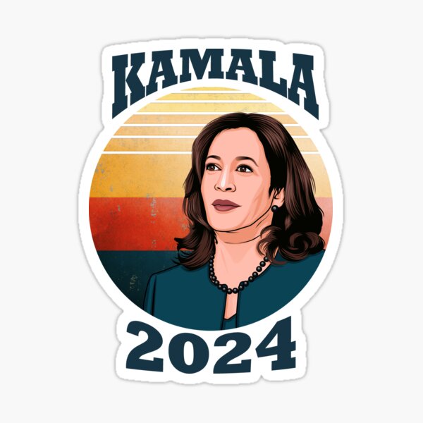 Kamala 2024 Sticker For Sale By Popdesigner Redbubble   St,small,507x507 Pad,600x600,f8f8f8 