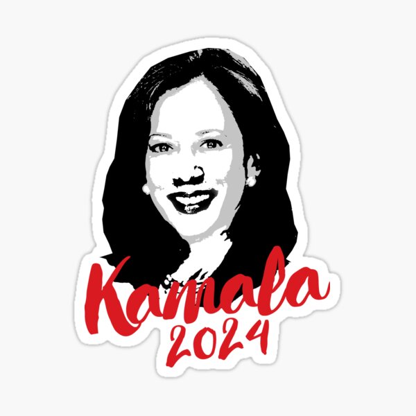 Kamala 2024 Sticker For Sale By Popdesigner Redbubble   St,small,507x507 Pad,600x600,f8f8f8 