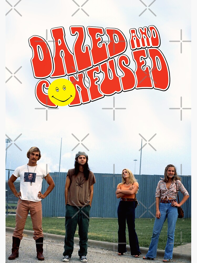 Poster Du Film Dazed And Confused - Classique Des Années 90 - Papier 300g