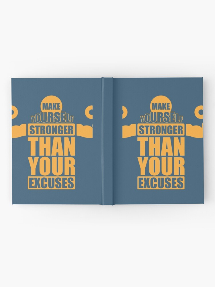 DO IT FOR YOURSELF - motivational typography Hardcover Journal