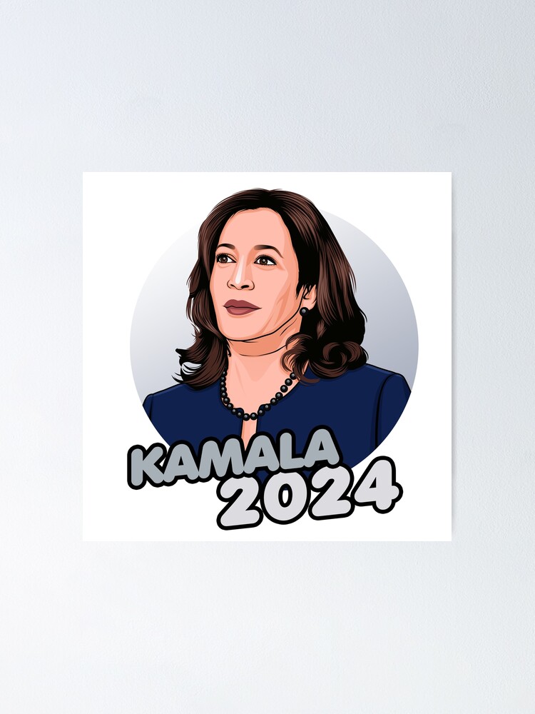 "Kamala 2024 " Poster by popdesigner Redbubble