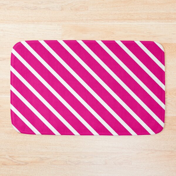 Item preview, Fuchsia Pink Diagonal Stripes designed and sold by Moonshine Paradise.