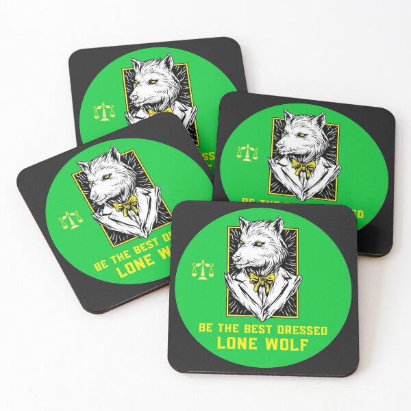 Item preview, Be The Best Dressed Lone Wolf designed and sold by MottoDigging.