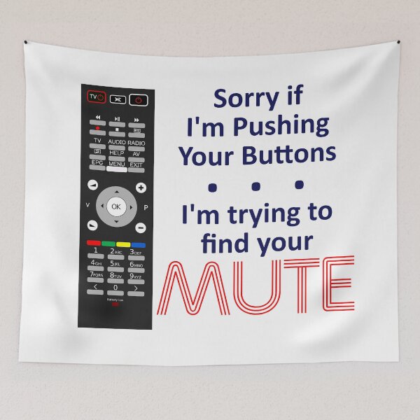 Item preview, Find Your Mute - funny play on words designed and sold by Kashear.