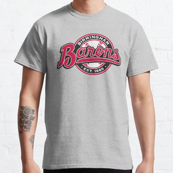 Men's Stitches Black Birmingham Barons Soft Style T-Shirt