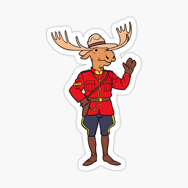 Royal Mounted Police Moose Royal Mounted Police Moose