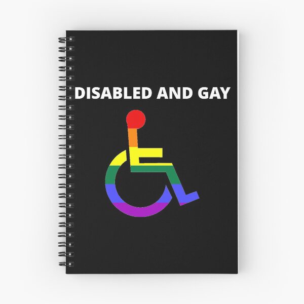 Item preview, DISABLED AND GAY designed and sold by uniqueitems.