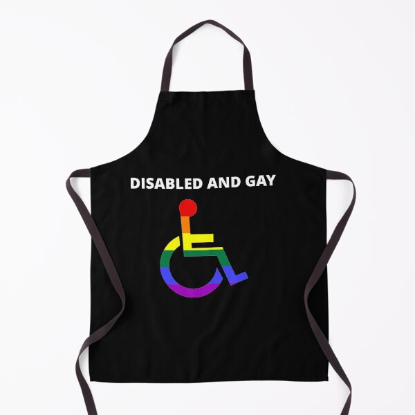 Item preview, DISABLED AND GAY designed and sold by uniqueitems.