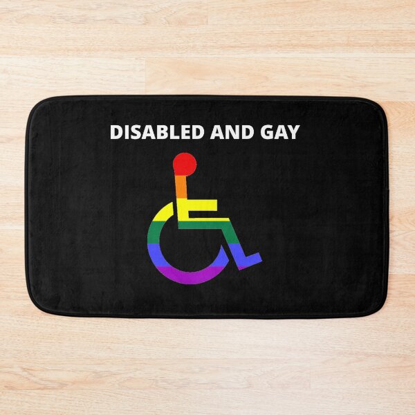 Item preview, DISABLED AND GAY designed and sold by uniqueitems.