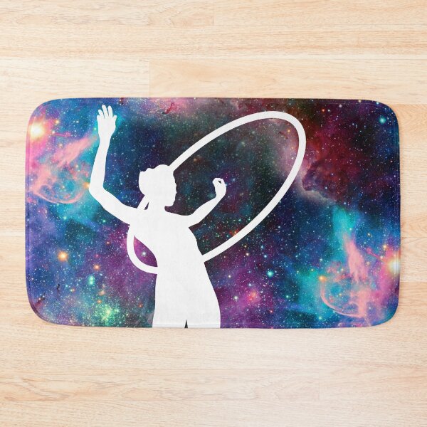 Item preview, Circus Flow Arts - Cosmic Hula Hoops 1 - Rainbow Nebula designed and sold by FlyingFoxDesign.