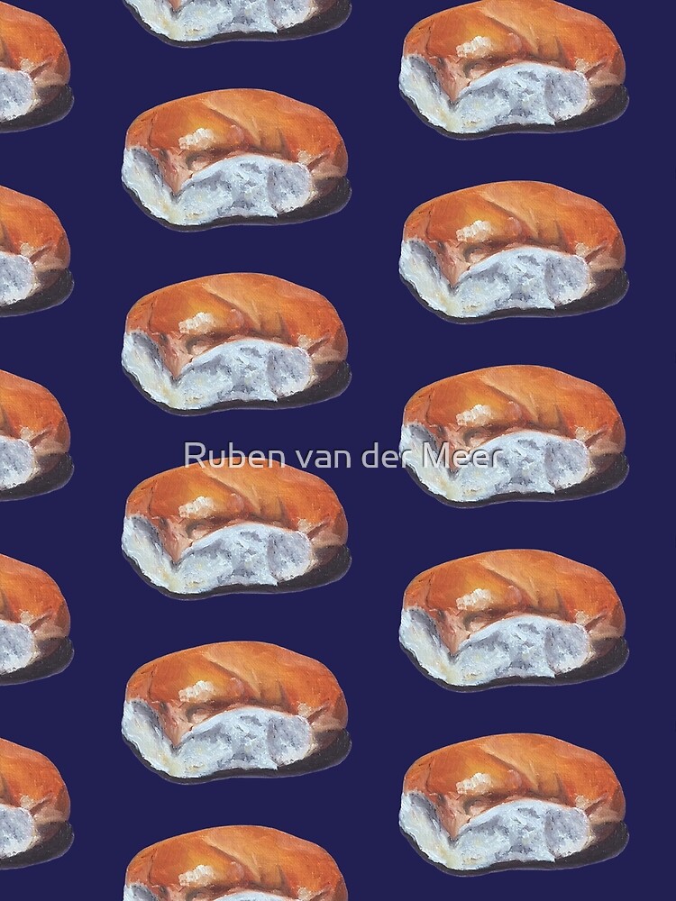 Thumbnail 3 of 3, Scarf, Handpainted bread roll designed and sold by RubenMeer.
