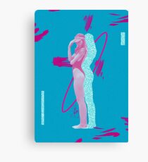 sporty girl Canvas Print