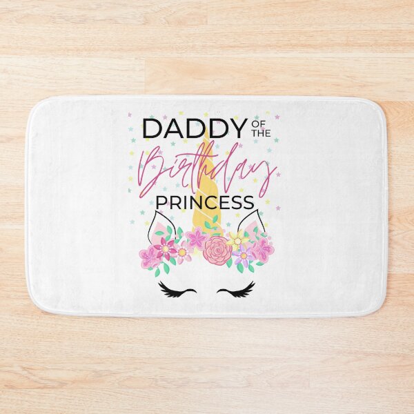 Item preview, Daddy of the Birthday Girl | Unicorn Princess designed and sold by Tasha McGlashan.