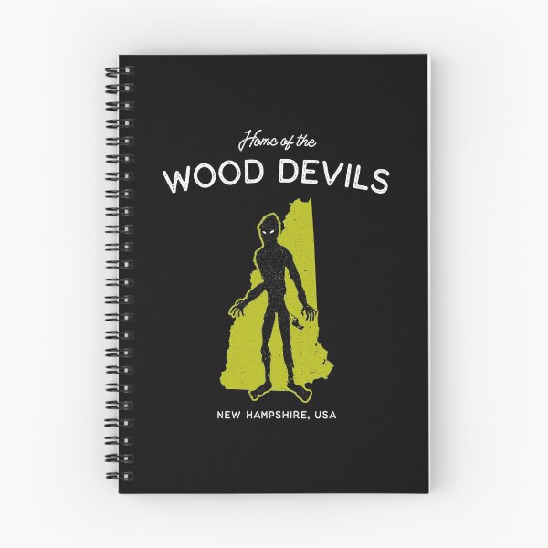 Item preview, Home of the Wood Devils - New Hampshire, USA Cryptid designed and sold by strangeology.