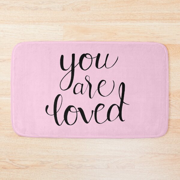 Item preview, You Are Loved Calligraphy Quote designed and sold by Lady-Lilac.