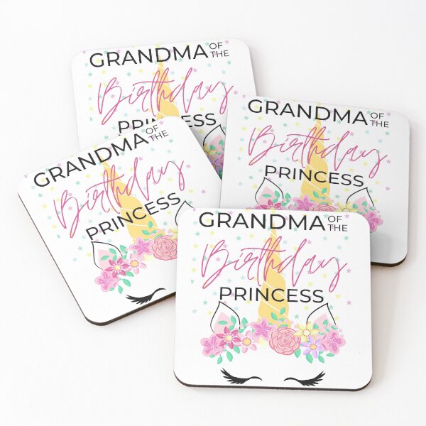 Item preview, Grandma of the Birthday Girl | Unicorn Princess designed and sold by Tasha McGlashan.