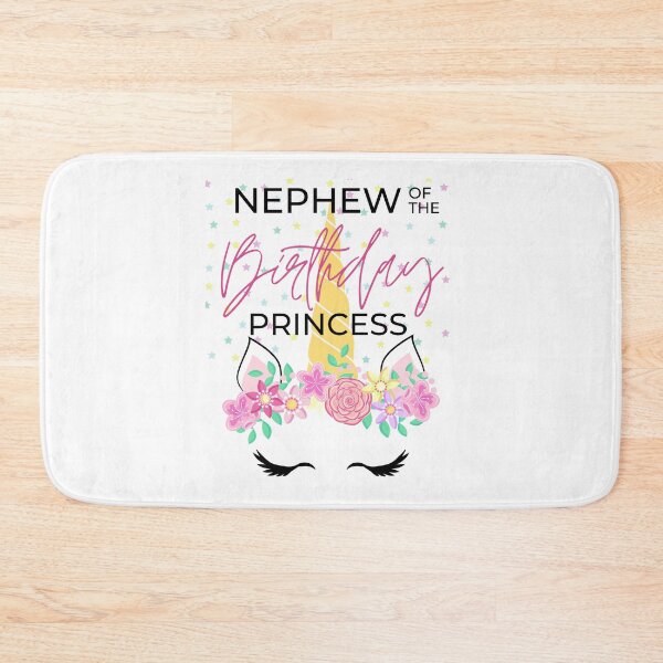 Item preview, Nephew of the Birthday Girl | Unicorn Princess designed and sold by Tasha McGlashan.