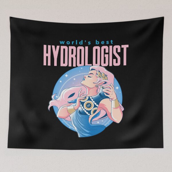Item preview, World's Best Hydrologist designed and sold by Crafty-Mornings.
