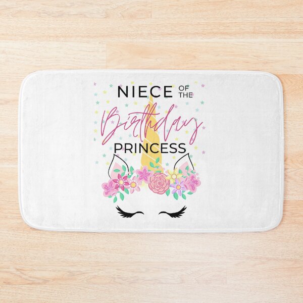 Item preview, Niece of the Birthday Girl | Unicorn Princess designed and sold by Tasha McGlashan.