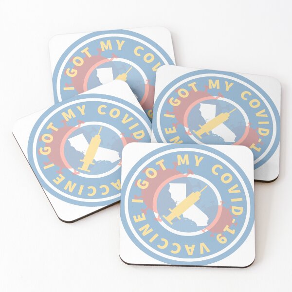 Item preview, I Got My Covid Vaccine California designed and sold by JCHDesigns.
