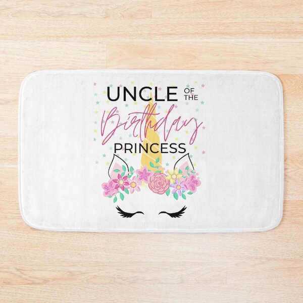 Item preview, Uncle of the Birthday Girl | Unicorn Princess designed and sold by Tasha McGlashan.