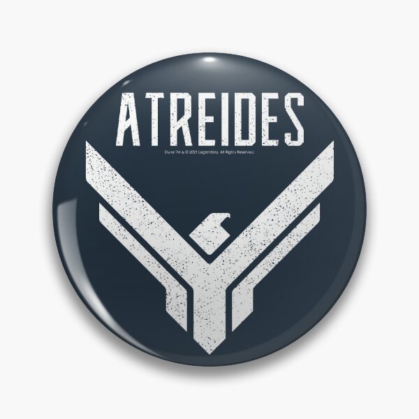 Item preview, Atreides House Distressed Art Design (white and blue) - Dune (2021 film) designed and sold by GDCdesigns.