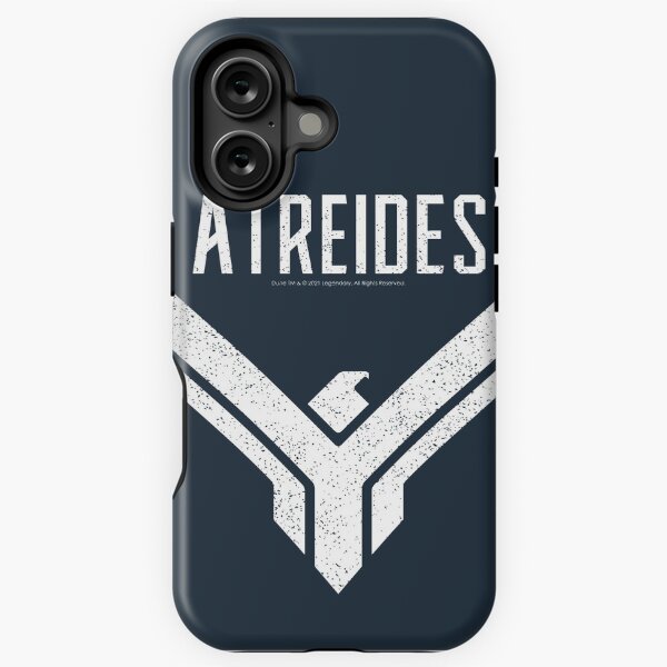 Item preview, Atreides House Distressed Art Design (white and blue) - Dune (2021 film) designed and sold by GDCdesigns.