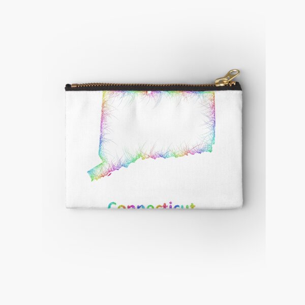 Item preview, Rainbow Connecticut map designed and sold by davidzydd.