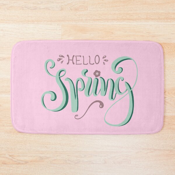Item preview, Hello Spring Calligraphy Art designed and sold by Lady-Lilac.