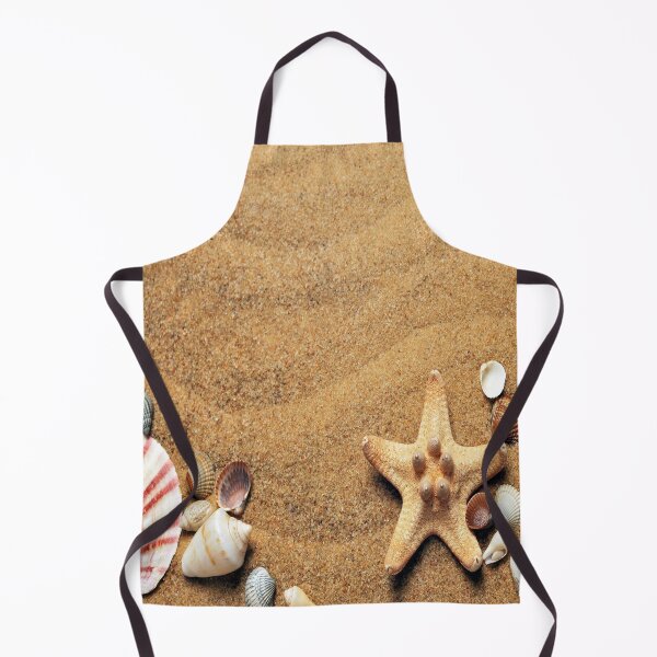 Item preview, Seashells Sand Beach Shore Sea Coast Clamshell Flat Lay Nature Summer designed and sold by brooklyntowner.