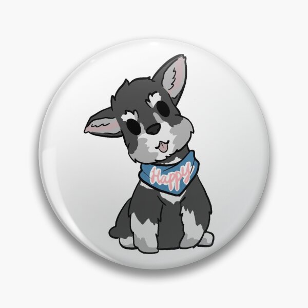 Item preview, Happy Schnauzer designed and sold by Donie Little.