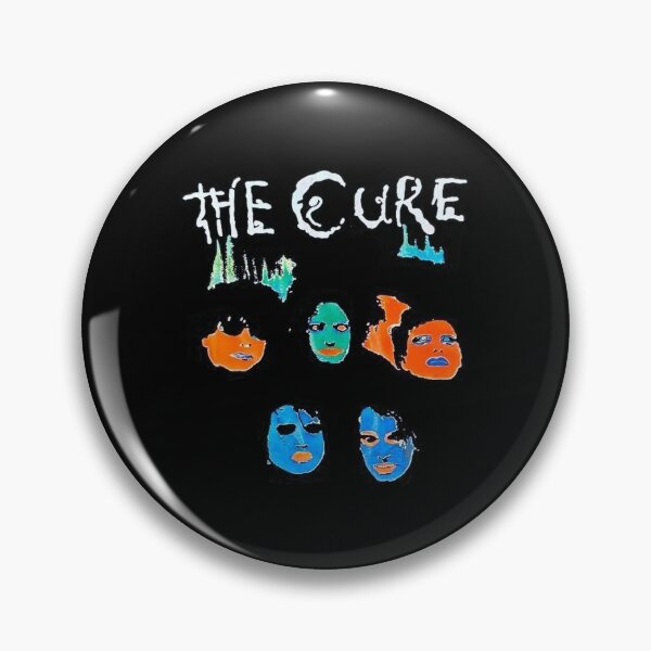 THE CURE VINTAGE BUTTON BADGE PIN NOT PTCH POSTER SHIRT LP CD UK IMPORT 